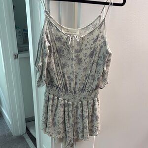 Floral Print Women's Top